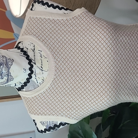 Brooks Brothers Silk & Cashmere Elegant Cream Knit Top - Picture 3 of 6